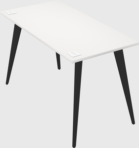 Modern rectangular office desk