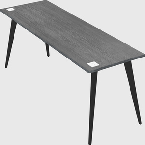 Modern rectangular office desk
