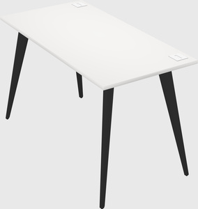 Modern rectangular office desk
