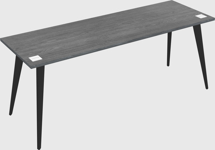 Modern rectangular office desk