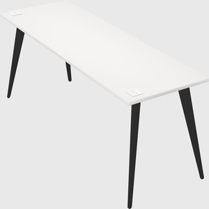 Modern rectangular office desk