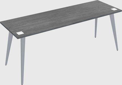 Modern rectangular office desk