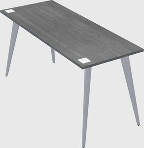 Modern rectangular office desk