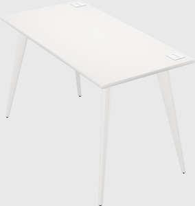 Modern rectangular office desk