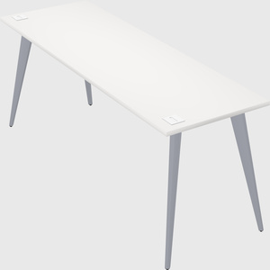 Modern rectangular office desk
