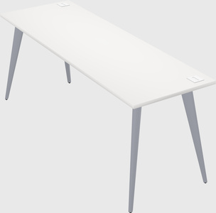 Modern rectangular office desk