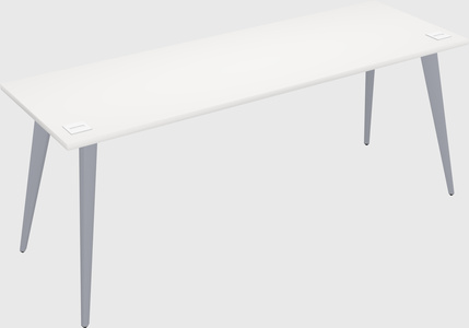 Modern rectangular office desk