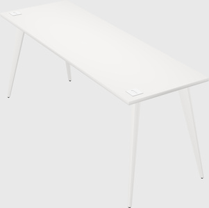Modern rectangular office desk