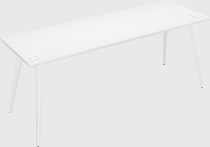 Modern rectangular office desk