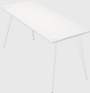 Modern rectangular office desk