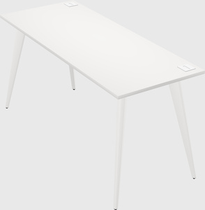 Modern rectangular office desk