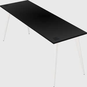 Modern rectangular office desk