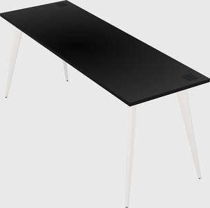 Modern rectangular office desk