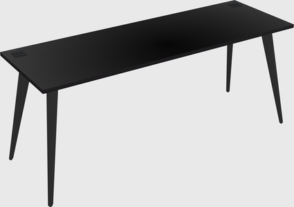 Modern Rectangular Office Desk