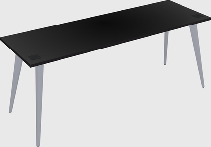 Modern rectangular office desk