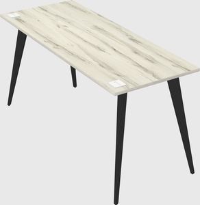Modern rectangular office desk
