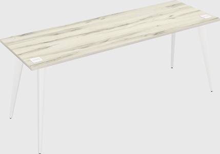 Modern rectangular office desk
