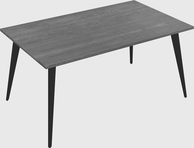 Modern rectangular office desk