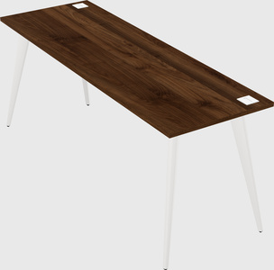 Modern rectangular office desk