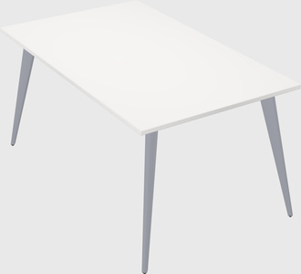 Modern rectangular office desk