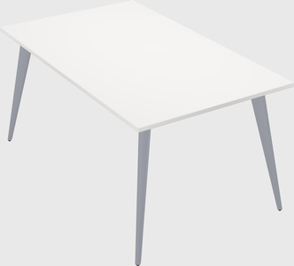 Modern rectangular office desk