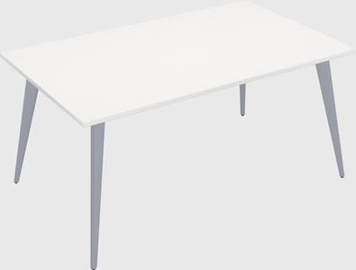 Modern rectangular office desk