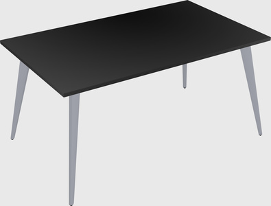 Modern rectangular office desk