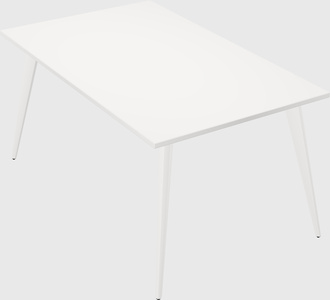 Modern rectangular office desk