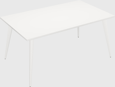 Modern rectangular office desk
