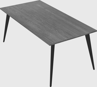 Modern rectangular office desk
