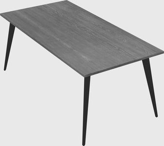Modern rectangular office desk