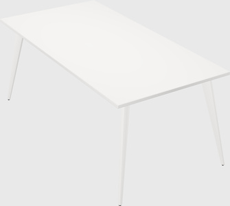 Modern rectangular office desk