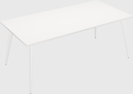 Modern rectangular office desk
