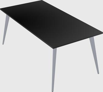 Modern rectangular office desk