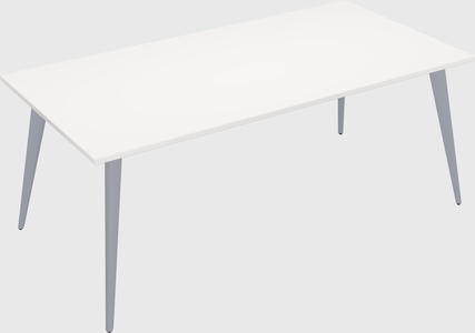 Modern rectangular office desk