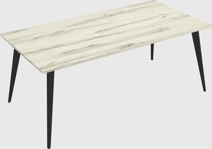 Modern rectangular office desk
