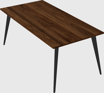 Modern rectangular office desk