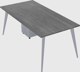 Modern rectangular office desk