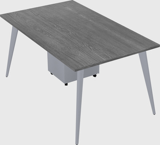 Modern rectangular office desk