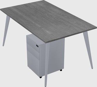 Modern rectangular office desk