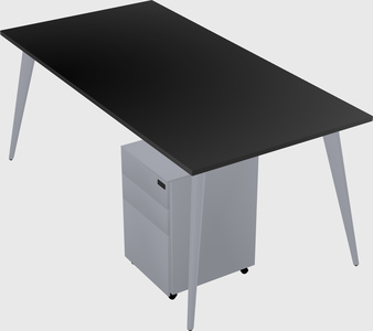 Modern rectangular office desk