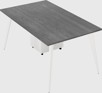 Modern rectangular office desk