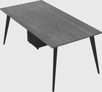 Modern rectangular office desk