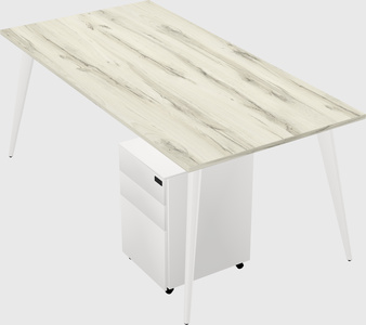 Modern rectangular office desk