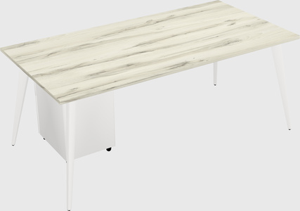 Modern rectangular office desk