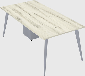 Modern rectangular office desk