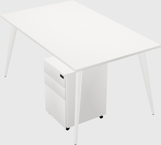 Modern rectangular office desk