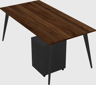 Modern rectangular office desk