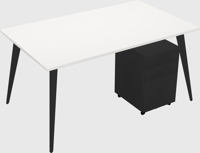 Modern Rectangular Office Desk