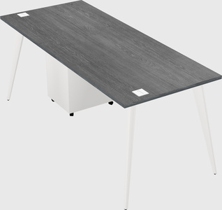 Modern rectangular office desk